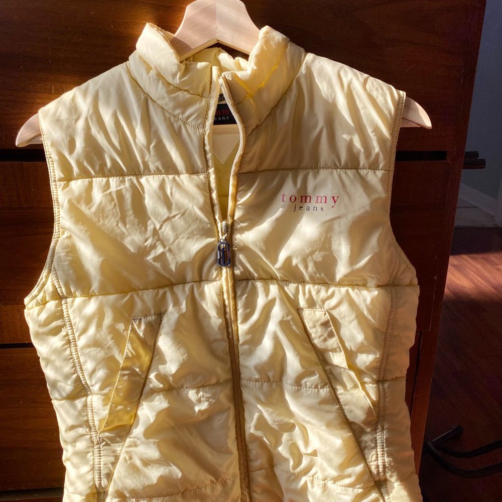 Tommy Hilfiger Yellow Vintage Vest